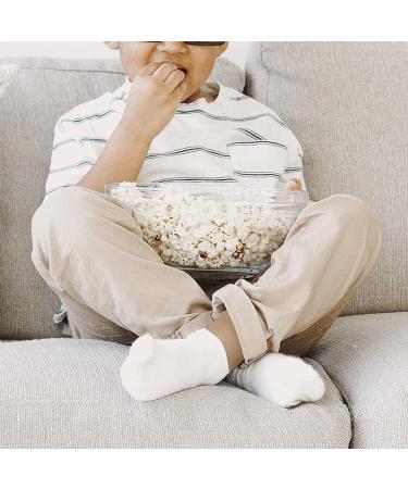 BOOPH 12 Pairs Kids Ankle Socks | Boys Girls Low Cut Half Cushion Athletic Socks | Multi1 | 6-8 Years - Buy Online on GoSupps.com