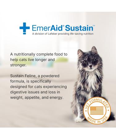 EMERAID Sustain HDN: Life Saving Nutrition for Cats | Non-GMO & Human Grade Ingredients - Buy Online on GoSupps.com