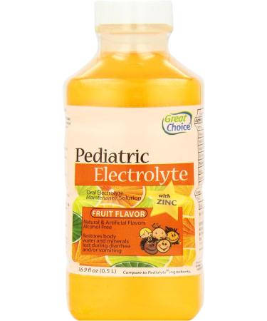 Great Choice Pediatric Electrolyte - Fruit Flavor 16.9 Fl Oz | Hydration for Kids | International Shipping Available - Buy Online on GoSupps.com