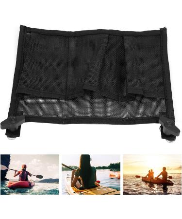 Alomejor Durable Black Nylon Storage Mesh Bag for Marine Boat, Canoe, Kayak - Organizer Pouch - Buy Online on GoSupps.com