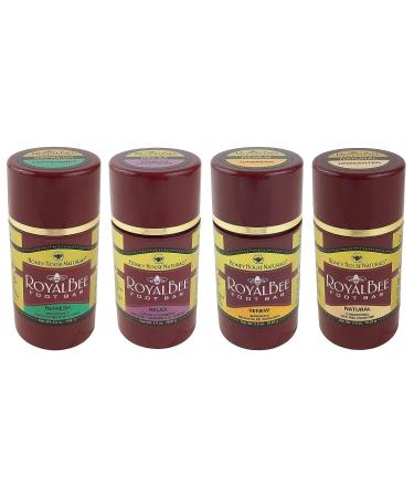 Honey House Naturals Royal Bee Foot Bar 2.5 oz Twist Up Tube - All Natural Moisturizing & Odor Eliminating, Essential Oil Infused - Made in USA (Relax) - 1 Pack - Buy Online on GoSupps.com