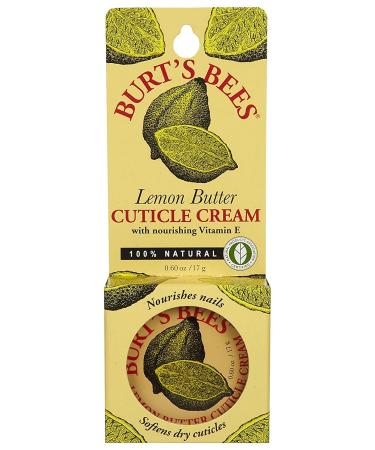 Burt's Bees Lemon Butter Cuticle Creme 0.6 oz - Pack of 2 | Moisturizing Cuticle Care - Buy Online on GoSupps.com