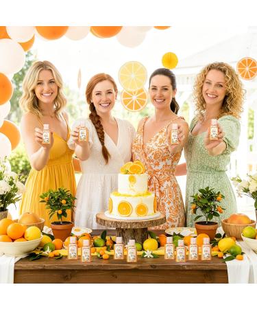 Demissle 30 Pcs a Little Cutie Is on The Way Cutie Orange Party Favors Mini Aloe Vera Gel Travel Size Gender Reveal Party Gifts for Guest Return Souvenirs Gender Reveal Supplies - Buy Online on GoSupps.com