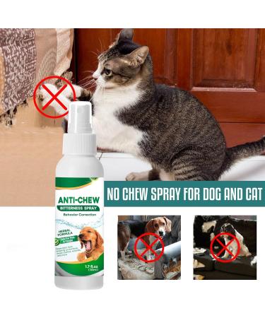 Memonotry Bitter Dog Spray - Anti Chew Spray for Dogs Behavior Training - No Chew Spray for Dog Stop Chewing Bitting & Licking Furniture Indoor & Outdoor Use Green(No chew spray) - Buy Online on GoSupps.com