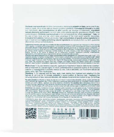  OROVERDE OROVERDE Cloth Face Masks 15ml - Face Skin Products for Men Women - Anti Wrinkle Face Mask Moisturizing and Illuminating - Buy Online on GoSupps.com