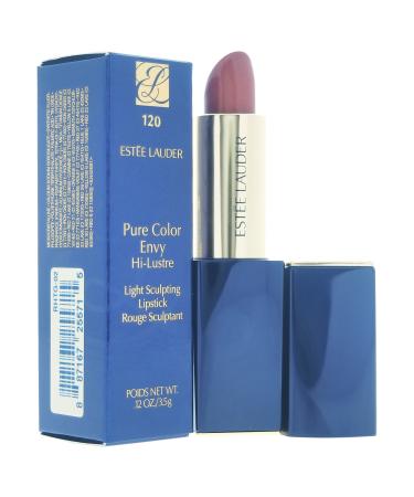 Estee Lauder Pure Color Envy HiLuster Light  No. 120 Naked Ambition  A medium coverage sculpting lipstick  0.12 Ounce