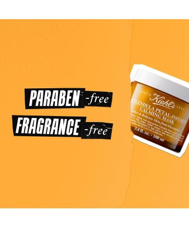 Kiehl's Calendula Petal-Infused Calming Mask - Soothing Face Mask for All Skin Types | International Shipping Available - Buy Online on GoSupps.com