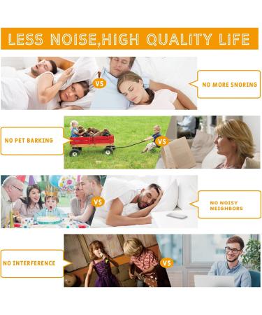 200 Pairs Ultra Soft Corded Foam Ear Plugs - ANDANDA Noise Cancelling Reusable 32dB NRR for Sleeping Studying Snoring & Shooting - Buy Online on GoSupps.com