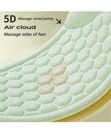 Comfy Walk Insole Shock Absorbing Shoe Inserts for Women - Breathable Sweat Absorbent Thin & Soft - Ideal for All Day Comfort (Size S: Women 7.5-8 - Buy Online on GoSupps.com