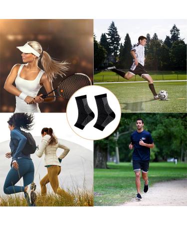 Shop AQSQWQ Compression Stockings for Men & Women - Adjustable Foot & Ankle Support | L-XL Sizes Available - Buy Online on GoSupps.com