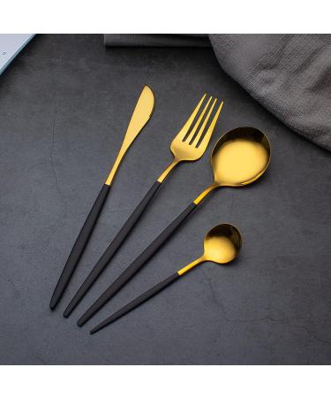 Cutlery Sets Portable Cutlery Set Cutlery Sets 4 Piece for Big Family Camping Picnic Kitchenware (Size : Silver+Green) - Buy Online on GoSupps.com
