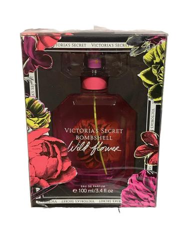 Victoria's Secret Bombshell Wild Flower Eau De Parfum Spray 3.40 Fl Oz (Pack of 1) - Buy Online on GoSupps.com