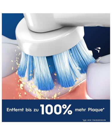 Oral-B Pro Sensitive Clean Electric Toothbrush Heads - 8 Pack Gentle Cleaning with X-Shaped Bristles Made in Germany - Buy Online on GoSupps.com
