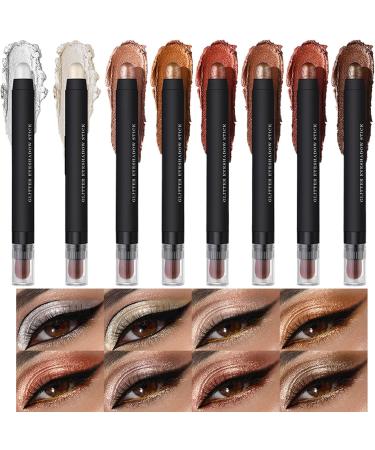  syayw Creamy Eyeshadow Shimmer & Matte Effect Cream Eyeshadow - Light & Shine Effect - Multi-Use Cream Eyeliner for Women & Girls - Party & Beauty Makeup - Buy Online on GoSupps.com