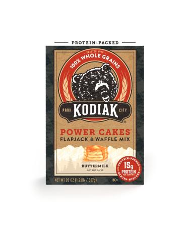 Kodiak Cakes Whole Grain Power Cakes Flapjack and Waffle Mix - Original Buttermilk - 20 oz (1lbs 4 oz)