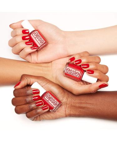 essie Nail Polish - Limited Edition Fall Trend 2020 Collection - Red Cream Finish - Adrenaline Brush - 0.46 Fl Oz - Buy Online on GoSupps.com