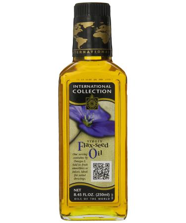 International Collection Oil, Flax Seed, 8.45 Ounce - Buy Online on GoSupps.com