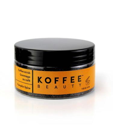 Pumpkin Spice Coffee Scrub - Exfoliating Body & Face Scrub for Smooth Radiant Skin - 4 Oz - Invigorating Festive Fragrance - Ideal for All Skin Types - International Shipping Available - Buy Online on GoSupps.com