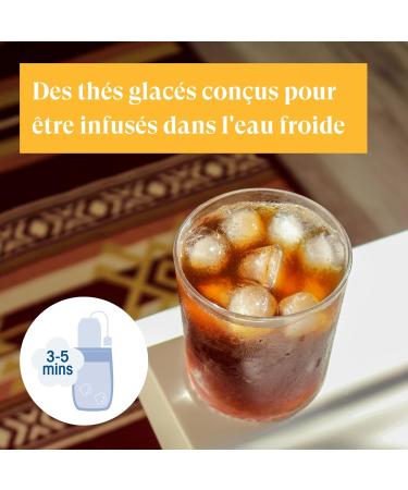 English Tea Shop - Organic cold brew iced tea - Natural organic ice tea - 20 cold brew tea bags to create refreshing sugar-fr - Buy Online on GoSupps.com