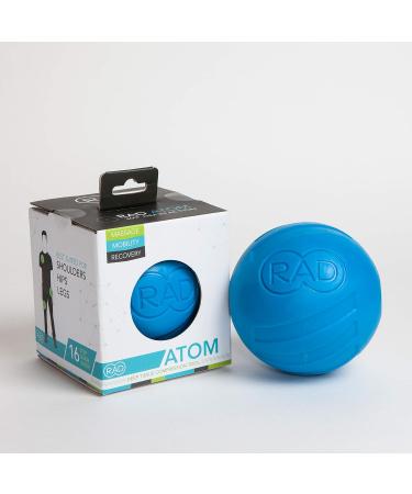 RAD Atom I High-Density Fascia Ball for Self-Massage & Recovery | Perfect for Pecs Shoulders Glutes Hamstrings Quads & Traps - International Shipping Available - Buy Online on GoSupps.com