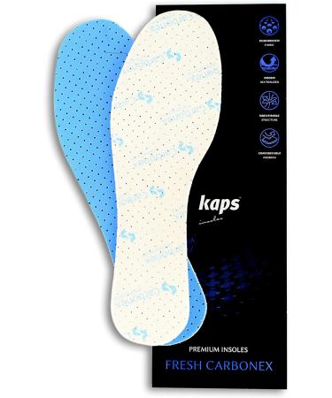 Next Generation Odor Killing Shoe Insoles - Ultra-Fresh Technology with Zinc Pyrithione - Kaps Fresh Carbonex (US M9) - International Shipping Available - Buy Online on GoSupps.com