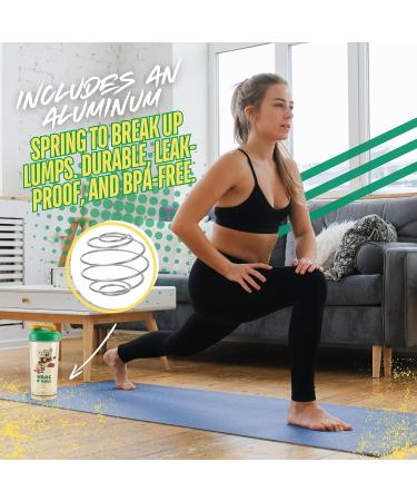 Shop Sante Shaker Bottle Perfect for Protein Shakes and Pre Workout 28-Ounce No Odor Stain Free BPA Free - Vrac N Roll - Buy Online on GoSupps.com