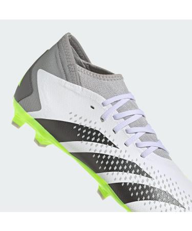 Buy adidas Unisex Predator Accuracy.3 Firm Ground Boots - 44 2/3 EU | Ftwr White/Core Black/Lucid Lemon | International Shipping Available - Buy Online on GoSupps.com