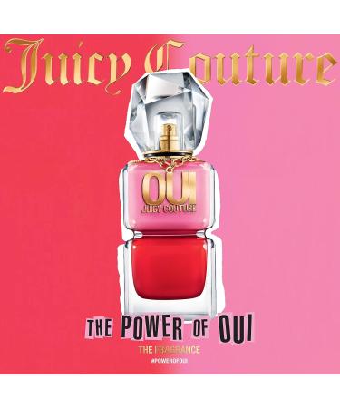 Juicy Couture Oui Eau De Parfum Women's Perfume with Notes of Watermelon Jasmine & Techno Woods - Fruity & Floral EDP Spray 1.7 Fl Oz (Pack of 1) - Buy Online on GoSupps.com