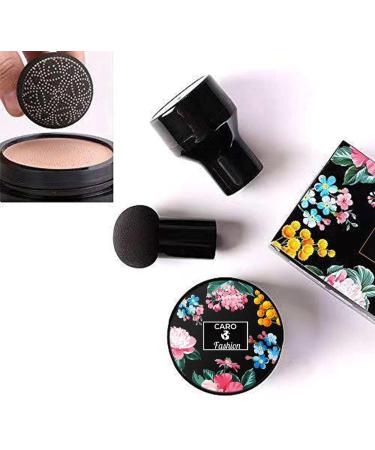 Mushroom Head Air Cushion CC Cream BB Cream Moisturizing Concealer Moisturizing BB Cream Makeup Base Long Lasting Nude Makeup with Mushroom Makeup Sponge Base Primer (Natural) - Buy Online on GoSupps.com