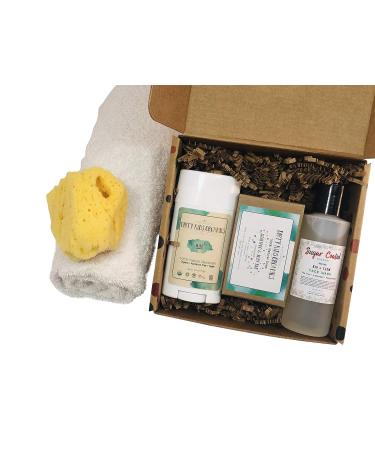 Organic Kids Deodorant & Tear-Free Teen Face Wash | Shampoo Bar Soap Gift Set for Boys & Girls | Daily Hygiene Kit for Kids & Teens - Buy Online on GoSupps.com