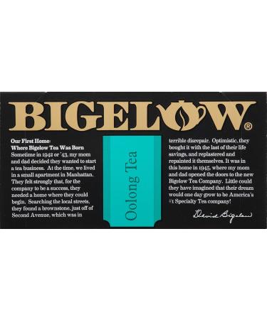 Bigelow Oolong Tea - Caffeinated 20 Count (Pack of 6) | 120 Total Tea Bags - Buy Online on GoSupps.com