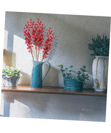 ABOOFAN 12 Pcs Christmas Red Fruit Holly Berry Picks Christmas Tree Stems Red Berry Picks Floral Artificial Plants Realistic Berry Branch Decor Artificial Flower High Simulation Foam - Buy Online on GoSupps.com