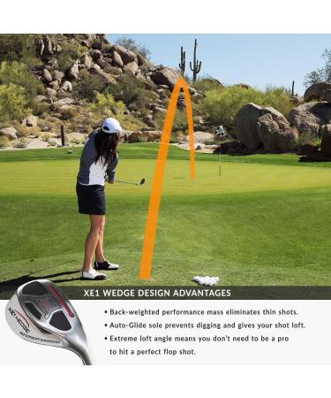XE1 Sand & Lob Wedge - The Out-in-One Golf Wedge for Pitching & Chipping | 65 Right Steel Club for Men & Women - Legal for Tournament Play - Buy Online on GoSupps.com