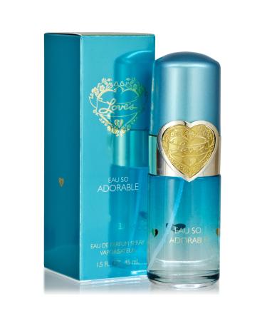 Love's Eau So Adorable by Dana Eau De Parfum Spray 1.5 oz for Women Aloe Vera 1