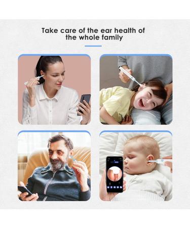 Earify Ear Wax Removal Kit with Camera and Light - Ear Wax Cleaner for Adults & Kids (White) - Buy Online on GoSupps.com