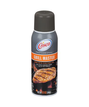 Crisco Professional No-Stick Cooking Spray, Grill Master, 12 Ounce