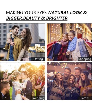 Leipple False Eyelashes 8 Pairs - Professional 8D Mink Lashes - Natural Waterproof Faux Mink Eyelashes (QZ-13) - Buy Online on GoSupps.com