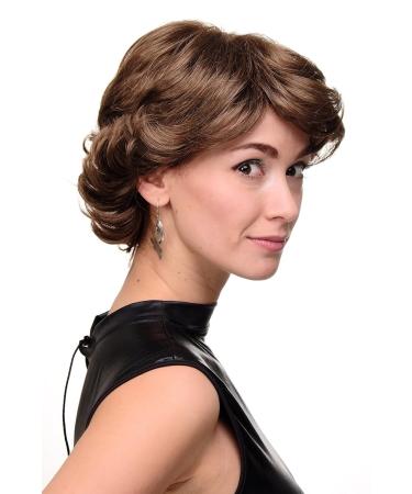 WIG ME UP - Short Glamorous 80s Style Brown Ladies Wig GFW1871-12 | Voluminous Teased Wigs for International Shipping - Buy Online on GoSupps.com