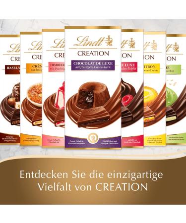 Lindt Lindt Chocolate Creation Raspberry Panna Cotta Gift Chocolate Bar 150g - Buy Online on GoSupps.com