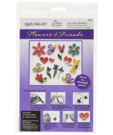 Quilled Creations Q290 Flowers and Friends Quilling Kit