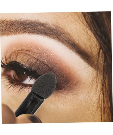 Didiseaon 500 Pcs Mini Eyeshadow Swab Lip Scrub Brush Mini Lip Brush Eyeshadow Sponge Brush Black Plastic - Buy Online on GoSupps.com