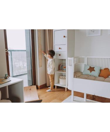 Buy Mikito Holz Ma for Kids - Growth Chart with Wall Attachment | Natural Wood Wall Decor for Children's Room | Perfect Measuring Strip Puzzle for Boys & Girls - Buy Online on GoSupps.com