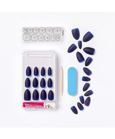 KISS Gel Fantasy Nail Manicure Set - 28 Square Artificial Nails Adhesive & Files - The Little Things | International Shipping Available - Buy Online on GoSupps.com