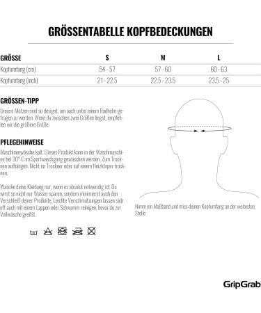 Buy Grip Grave Light Bike Headband - Windproof Breathable Cycling & Jogging Gear (M 57-60 cm) - Black - Buy Online on GoSupps.com