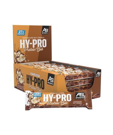 All Stars All Stars Hy-Pro Big Bar Chocolate Nut Crunch Pack of 24 (24 x 100g)