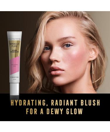 Max Factor Miracle Pure Moisturising Cream Blush in Radiant Rose 01 - Buy Online on GoSupps.com