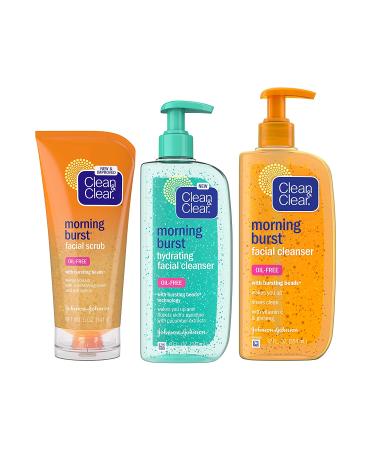 Clean & Clear Morning Burst Hydrating Facial Cleanser with Cucumber & Green Mango - 8 fl. oz - Buy Online on GoSupps.com