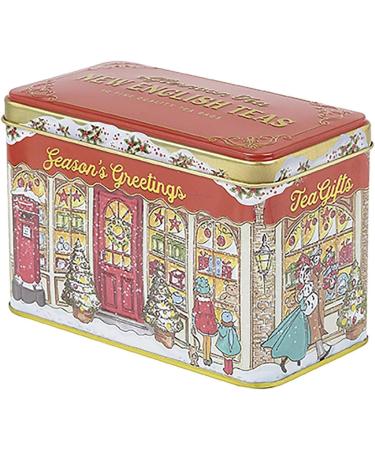 Season's Greetings Christmas Tea Tin - 40 Teabags | New English Teas | 40 Count Pack - Buy Online on GoSupps.com