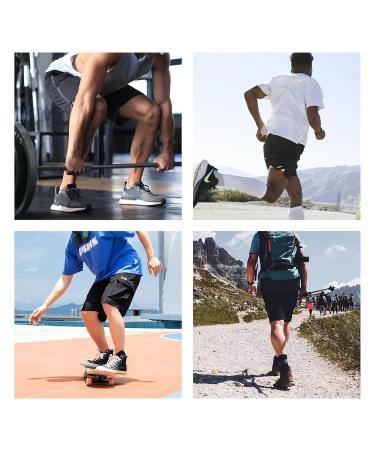 Knee Brace for Pain Relief - Adjustable Sleeve with Stabilizers & Patella Gel Pad for Athletes | Meniscus Tear Support (Large - Buy Online on GoSupps.com