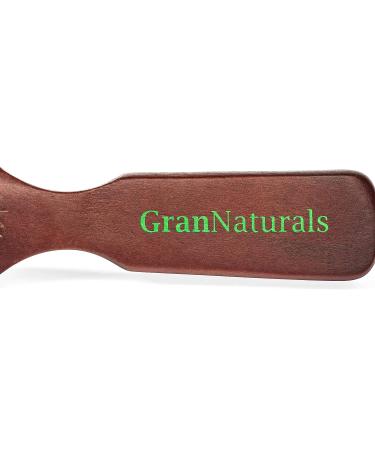 GranNaturals Soft Boar Bristle Hair Brush for Men - Ideal for Styling Beards, Fades, Waves, and Thinning Hair - Buy Online on GoSupps.com